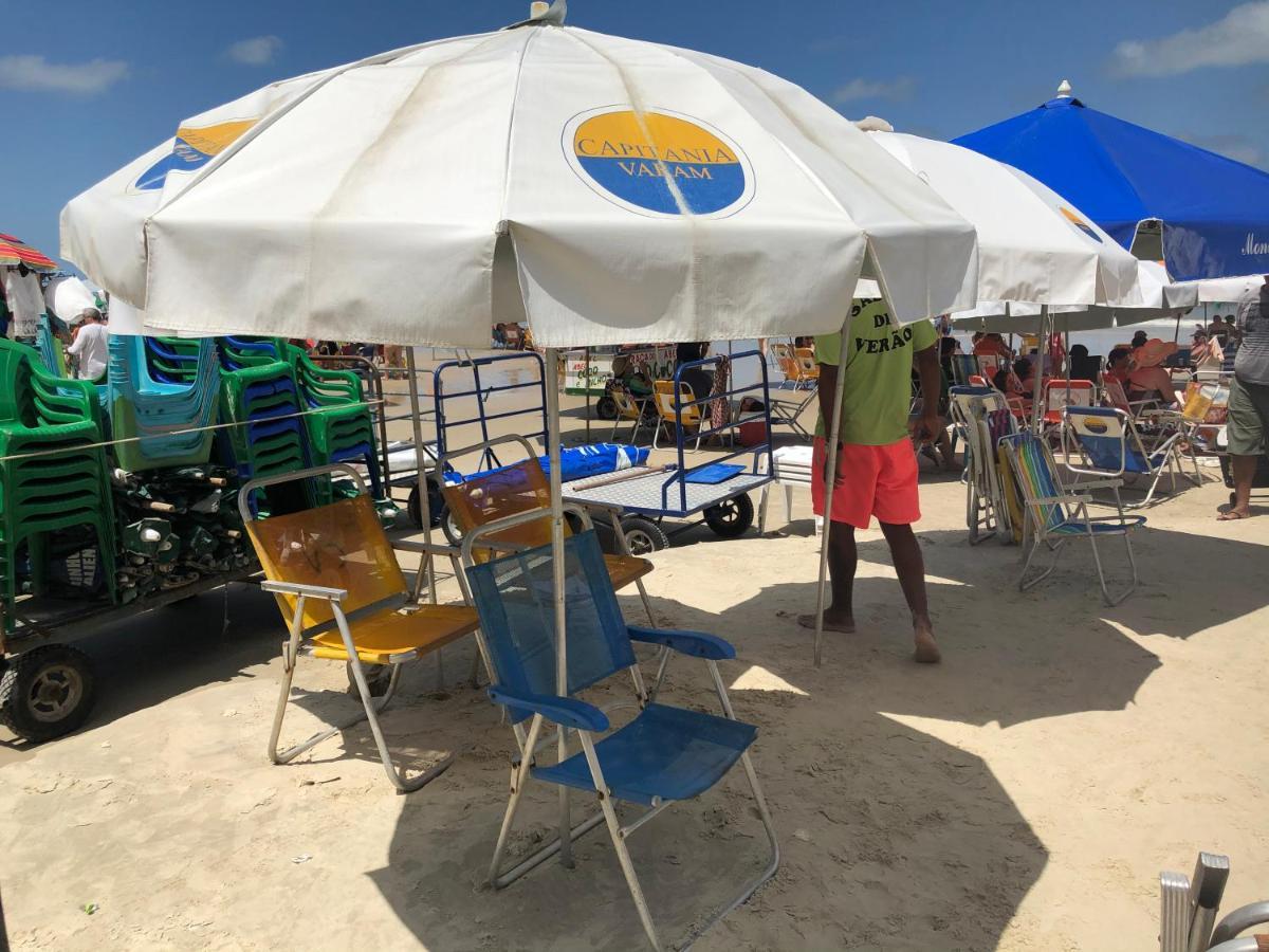 Apto Aconchegante, Bem Localizado, Churrasqueira Na Varanda, Servico De Limpeza Diaria, Servico De Praia - Pitangueiras - グァルジャー エクステリア 写真